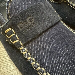 D&G Junior Blue Denim Loafers – Size 35 (Brand New, Tags Attached)